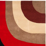 SAFAVIEH Handmade Rodeo Drive Siska Mid-Century Modern Abstract Wool Rug