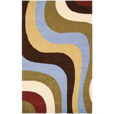 SAFAVIEH Handmade Rodeo Drive Siska Mid-Century Modern Abstract Wool Rug