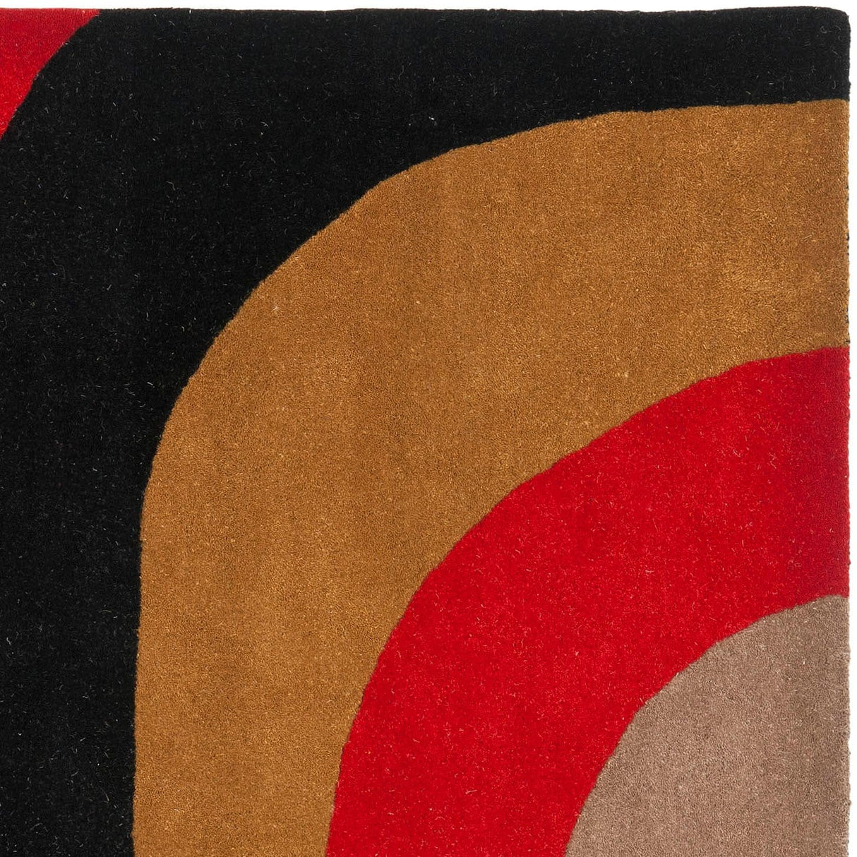 SAFAVIEH Handmade Rodeo Drive Siska Mid-Century Modern Abstract Wool Rug