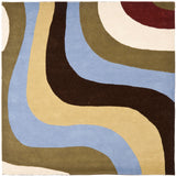 SAFAVIEH Handmade Rodeo Drive Siska Mid-Century Modern Abstract Wool Rug