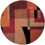 SAFAVIEH Handmade Rodeo Drive Skyla Mid-Century Abstract Wool Rug