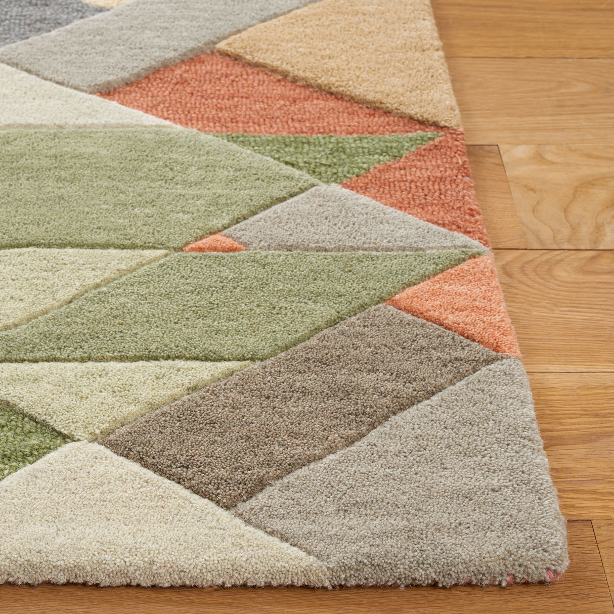 SAFAVIEH Handmade Rodeo Drive Tayla Mid-Century Modern Wool Rug