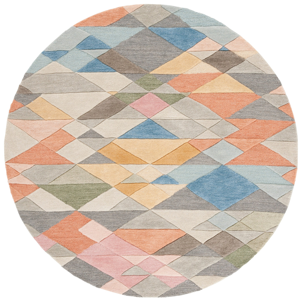 SAFAVIEH Handmade Rodeo Drive Tayla Mid-Century Modern Wool Rug