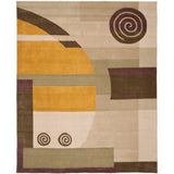 SAFAVIEH Handmade Rodeo Drive Zoie Mid-Century Modern Abstract Wool