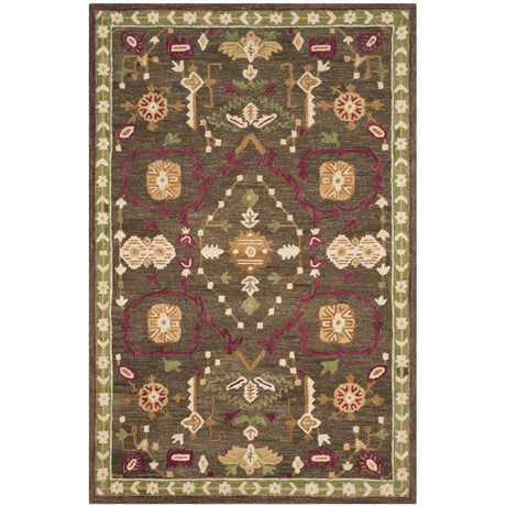 SAFAVIEH Handmade Roslyn Hilja Modern Floral Wool Rug