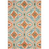 SAFAVIEH Handmade Roslyn Sigurjona Modern Floral Wool Rug