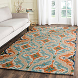 SAFAVIEH Handmade Roslyn Sigurjona Modern Floral Wool Rug