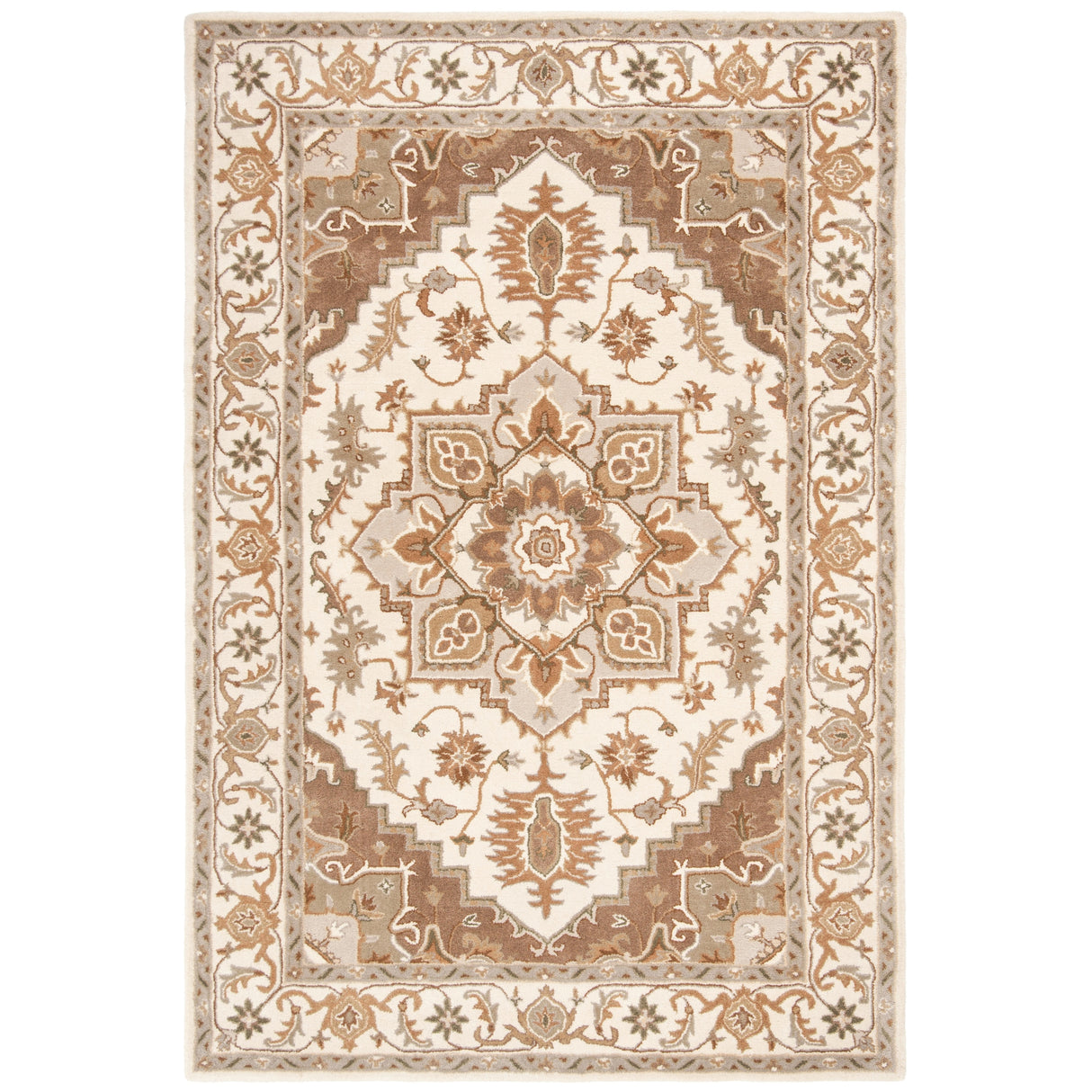 SAFAVIEH Handmade Royalty Chyna Traditional Oriental Wool Rug