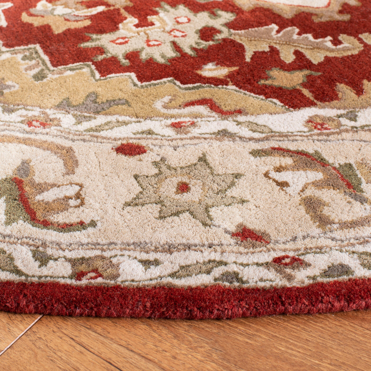 SAFAVIEH Handmade Royalty Chyna Traditional Oriental Wool Rug