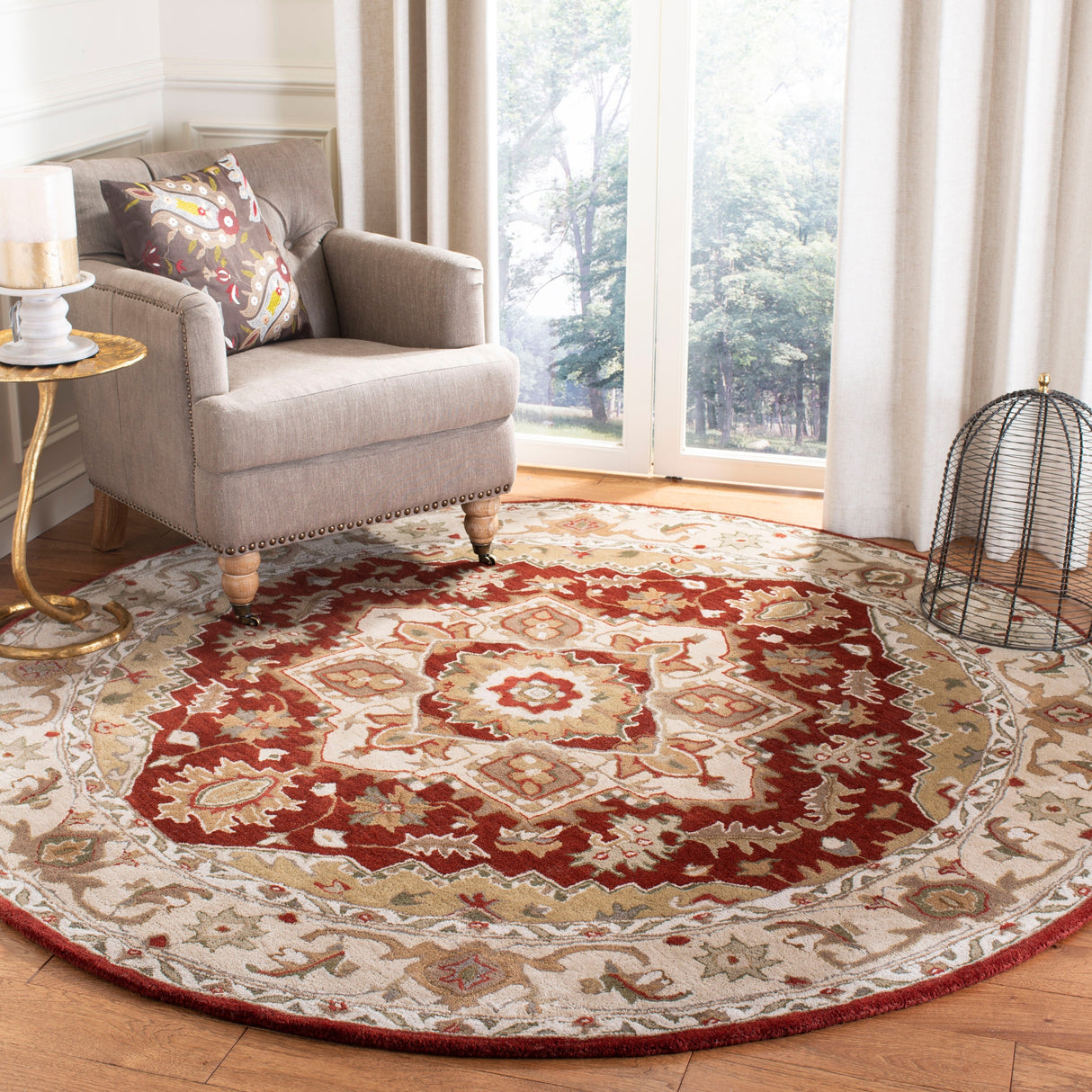 SAFAVIEH Handmade Royalty Chyna Traditional Oriental Wool Rug