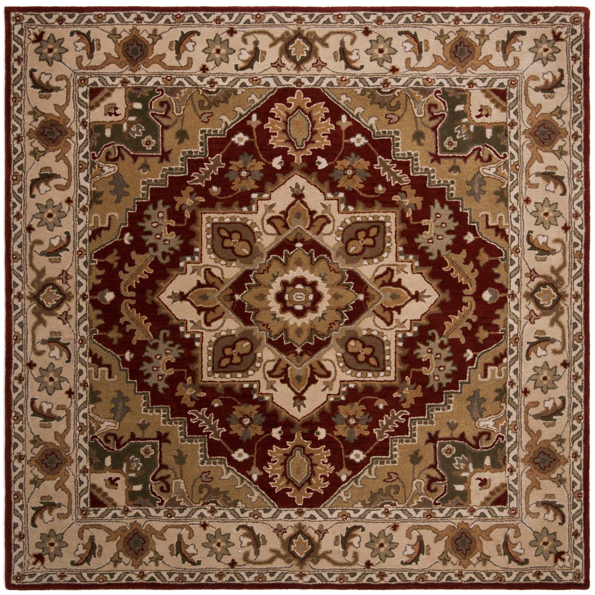 SAFAVIEH Handmade Royalty Chyna Traditional Oriental Wool Rug