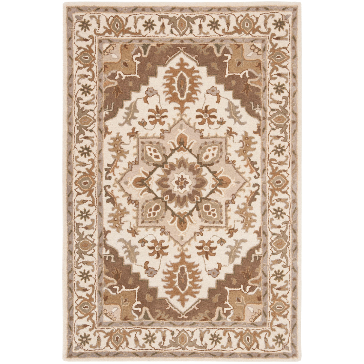 SAFAVIEH Handmade Royalty Chyna Traditional Oriental Wool Rug