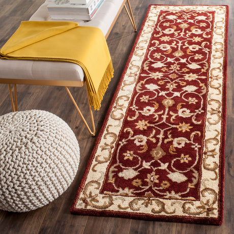 SAFAVIEH Handmade Royalty Soraya Ivory Wool Rug