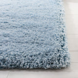 SAFAVIEH Handmade Ryann Shag Anneclaar Solid Polyester Rug