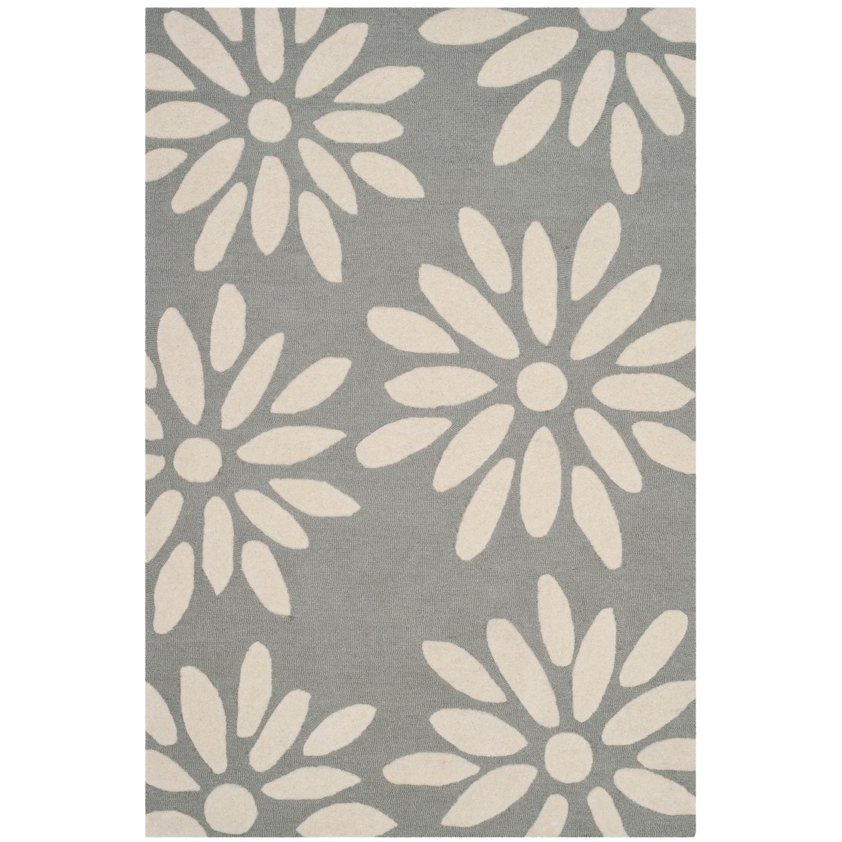 SAFAVIEH Handmade SAFAVIEH Coraima Fleurette & Tween Wool Rug