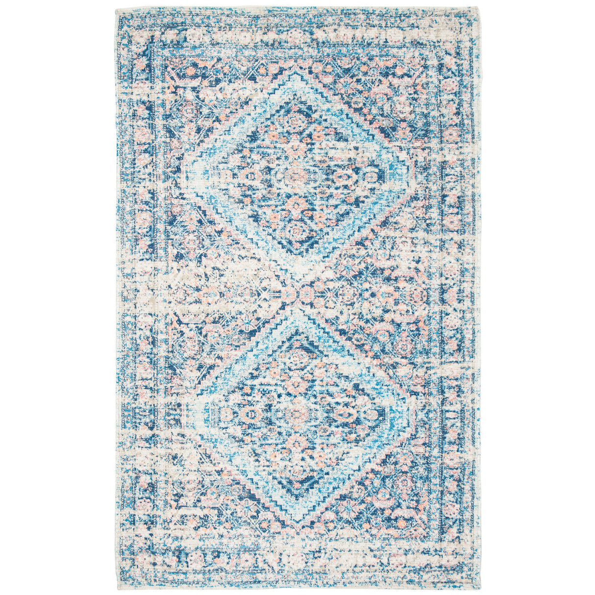 SAFAVIEH Handmade Saffron Karlee Modern Tribal Cotton Rug