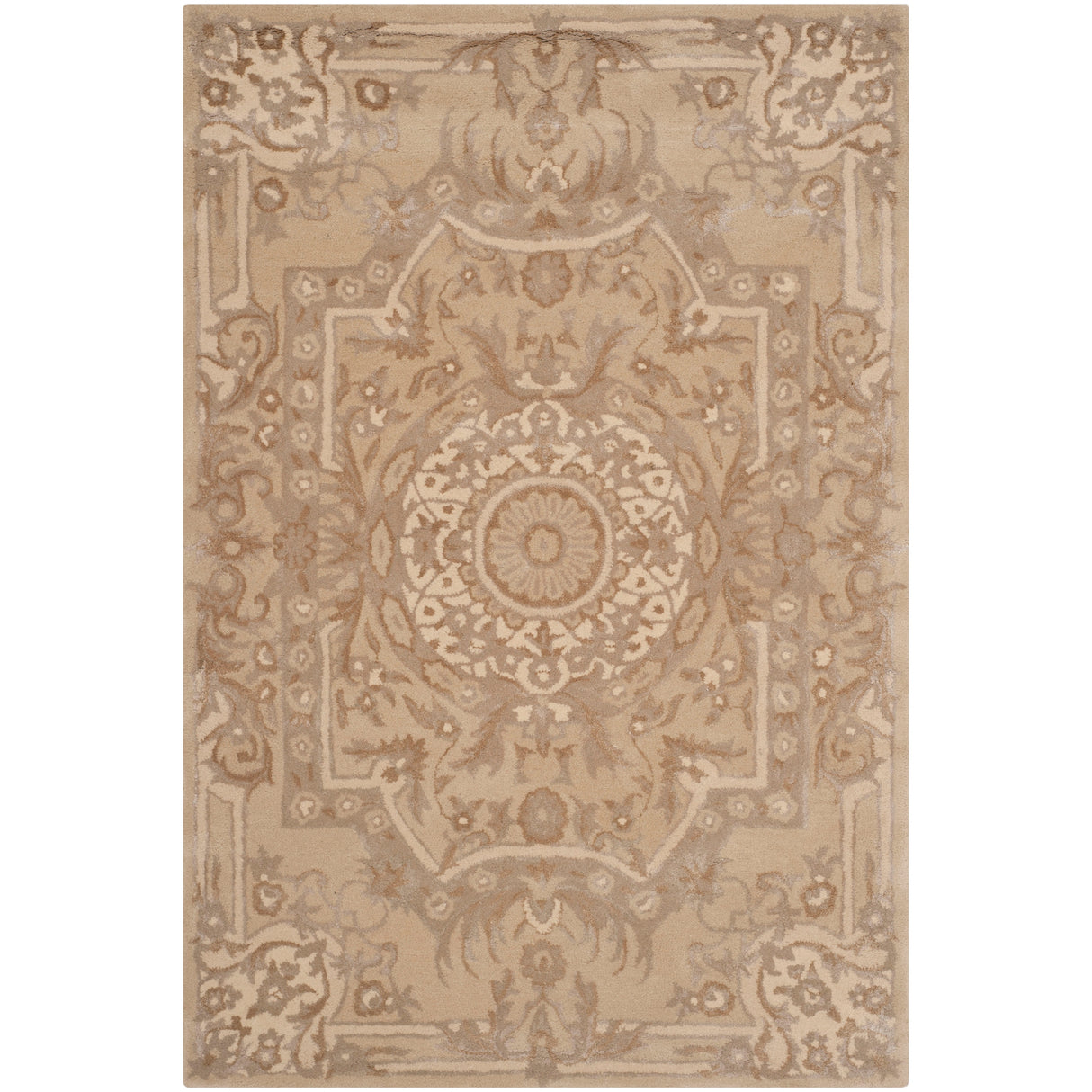 SAFAVIEH Handmade Savonnerie Dasia Traditional Oriental Wool Rug