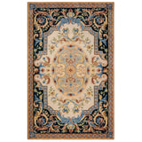 SAFAVIEH Handmade Savonnerie Miracle Traditional Oriental Wool Rug