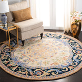 SAFAVIEH Handmade Savonnerie Miracle Traditional Oriental Wool Rug