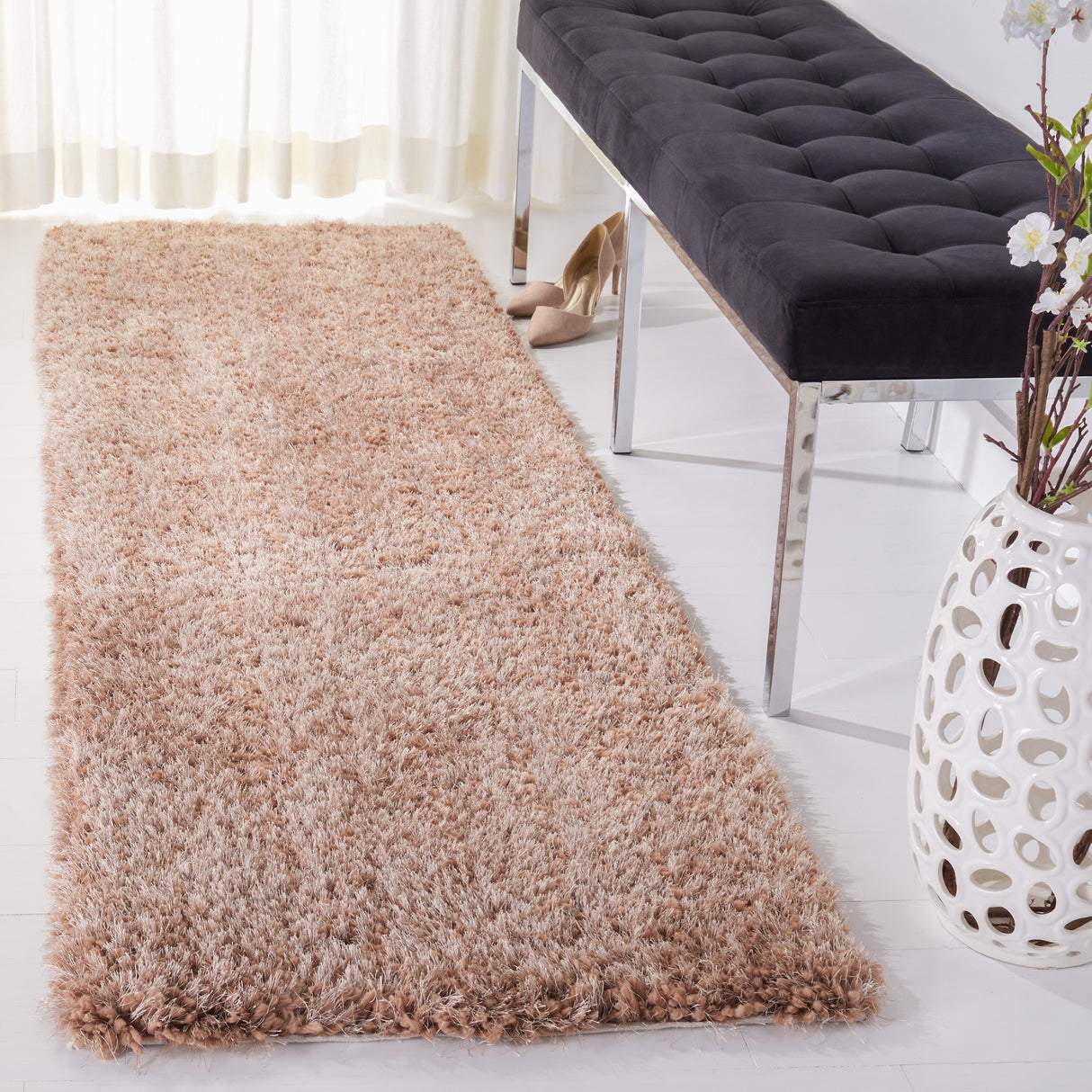 SAFAVIEH Handmade Shag Alysa Shag 1.5-inch Thick Rug