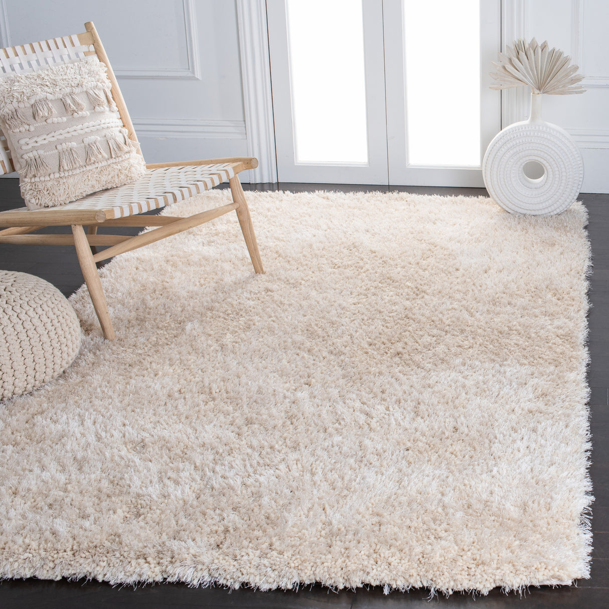 SAFAVIEH Handmade Shag Alysa Shag 1.5-inch Thick Rug