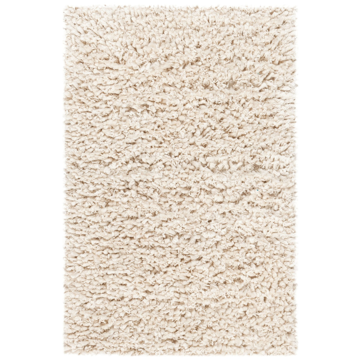 SAFAVIEH Handmade Sheep Shag Malti Solid Area Rug