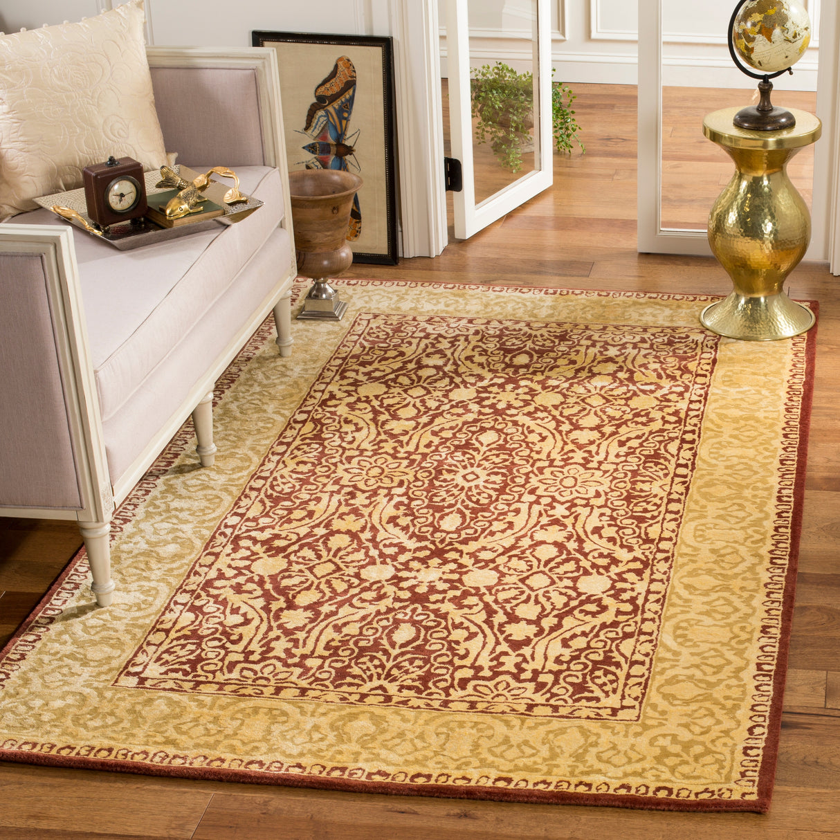 SAFAVIEH Handmade Silk Road Jalissa Traditional Oriental Wool Rug