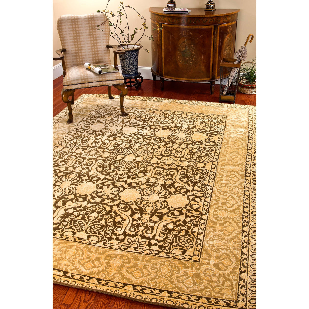 SAFAVIEH Handmade Silk Road Jalissa Traditional Oriental Wool Rug