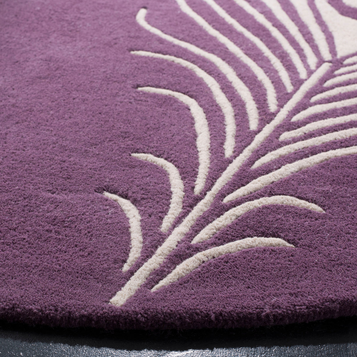 SAFAVIEH Handmade Soho Alyse Peacock Feather N.Z. Wool Rug