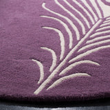 SAFAVIEH Handmade Soho Alyse Peacock Feather N.Z. Wool Rug