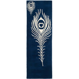 SAFAVIEH Handmade Soho Alyse Peacock Feather N.Z. Wool Rug