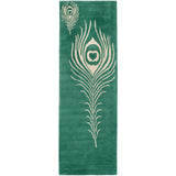 SAFAVIEH Handmade Soho Alyse Peacock Feather N.Z. Wool Rug