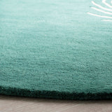 SAFAVIEH Handmade Soho Alyse Peacock Feather N.Z. Wool Rug