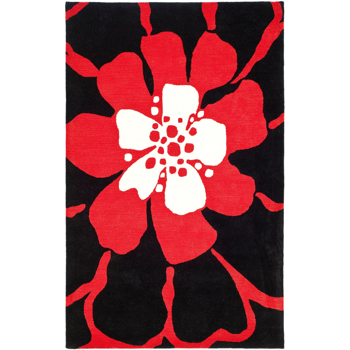 SAFAVIEH Handmade Soho Caitlyn Floral N.Z. Wool Rug