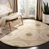 SAFAVIEH Handmade Soho Chimere Dandelion Pattern New Zealand Wool