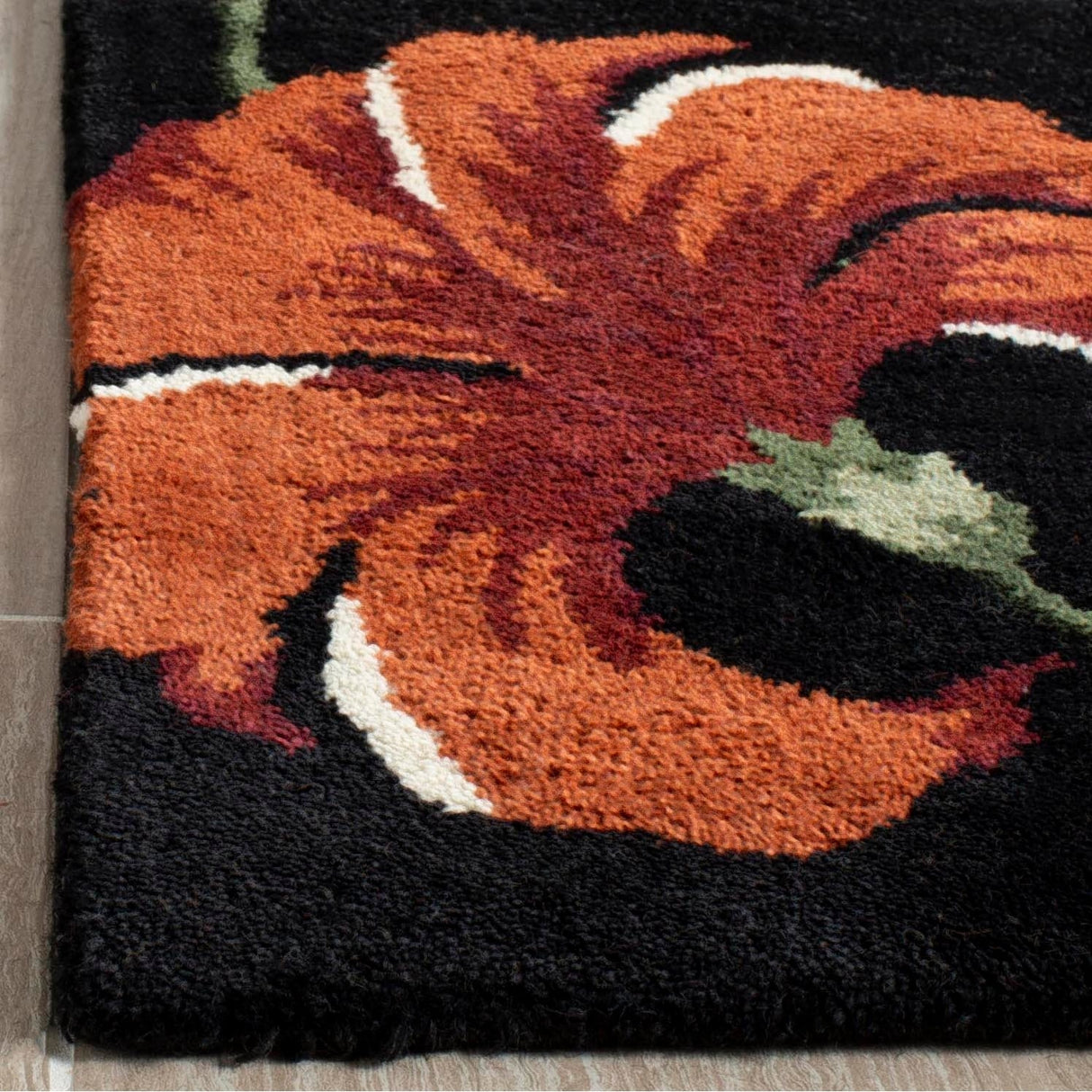 SAFAVIEH Handmade Soho Emilee Botanical N.Z. Wool Rug