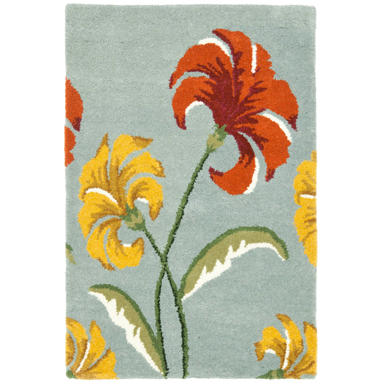 SAFAVIEH Handmade Soho Emilee Botanical N.Z. Wool Rug