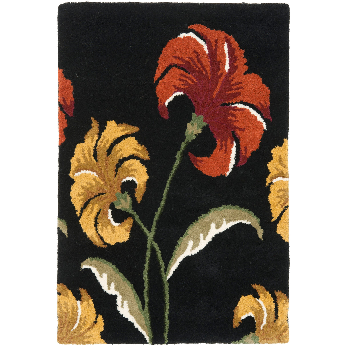 SAFAVIEH Handmade Soho Emilee Botanical N.Z. Wool Rug