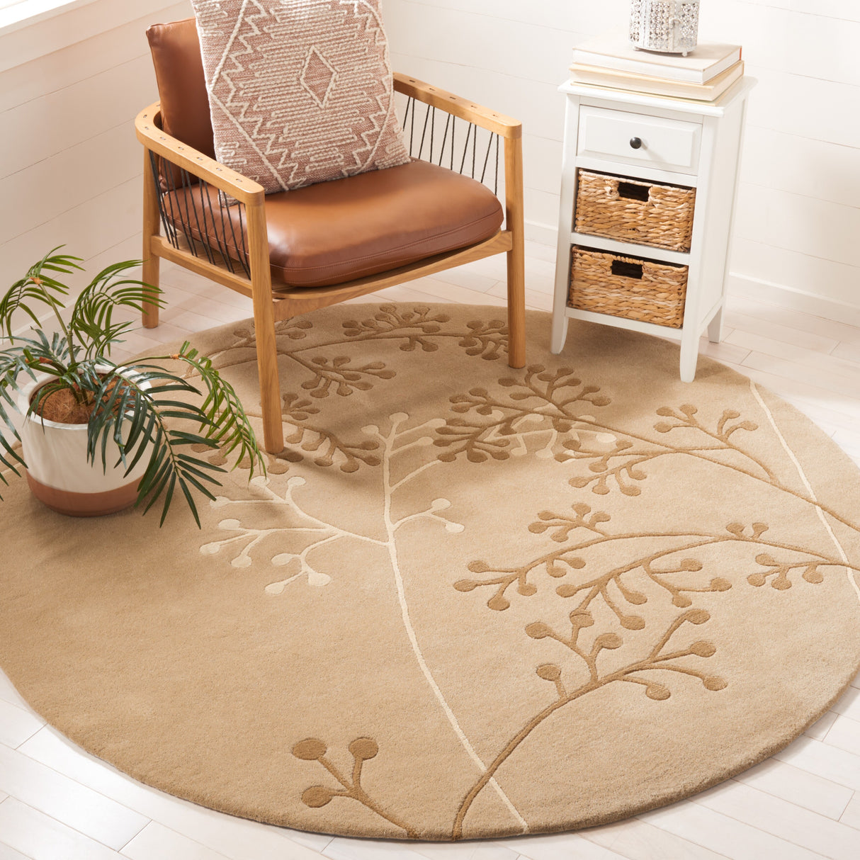 SAFAVIEH Handmade Soho Jesenia Vine N.Z. Wool Rug