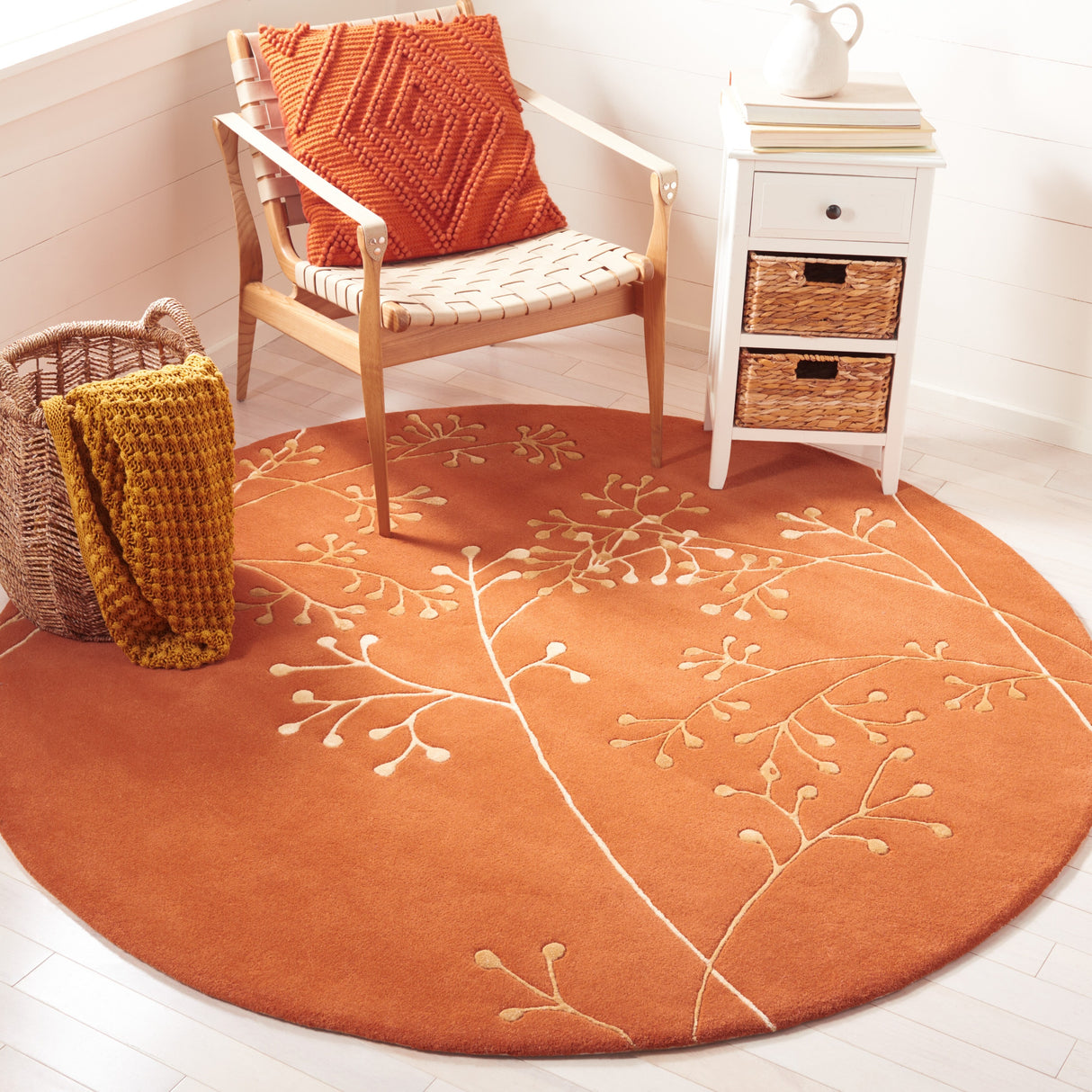 SAFAVIEH Handmade Soho Jesenia Vine N.Z. Wool Rug