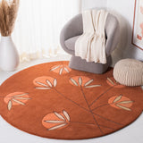 SAFAVIEH Handmade Soho Kaela Rust N.Z.Wool Rug