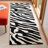 SAFAVIEH Handmade Soho Kasandra Zebra N.Z. Wool Rug