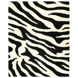 SAFAVIEH Handmade Soho Kasandra Zebra N.Z. Wool Rug