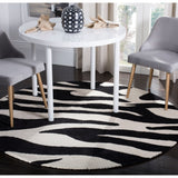 SAFAVIEH Handmade Soho Kasandra Zebra N.Z. Wool Rug