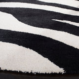 SAFAVIEH Handmade Soho Kasandra Zebra N.Z. Wool Rug