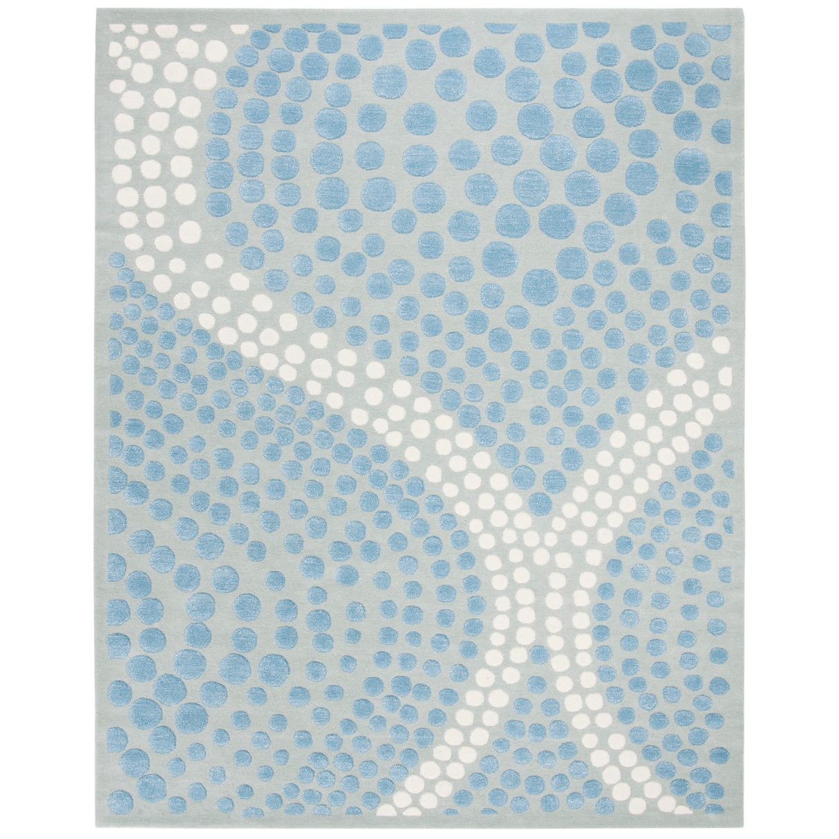 SAFAVIEH Handmade Soho Katelin Abstract Wave N.Z. Wool Rug