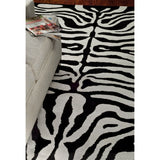 SAFAVIEH Handmade Soho Nakita Zebra Pattern New Zealand Wool