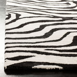 SAFAVIEH Handmade Soho Nakita Zebra Pattern New Zealand Wool