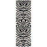 SAFAVIEH Handmade Soho Nakita Zebra Pattern New Zealand Wool