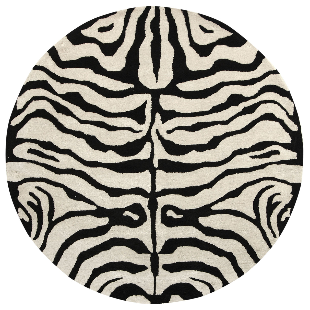 SAFAVIEH Handmade Soho Nakita Zebra Pattern New Zealand Wool